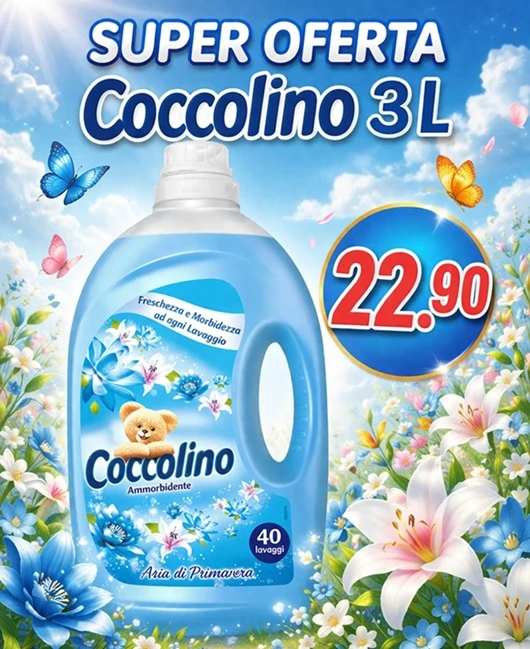 Balsam de Rufe Coccolino Aria di Primavera 40 spalari 3L